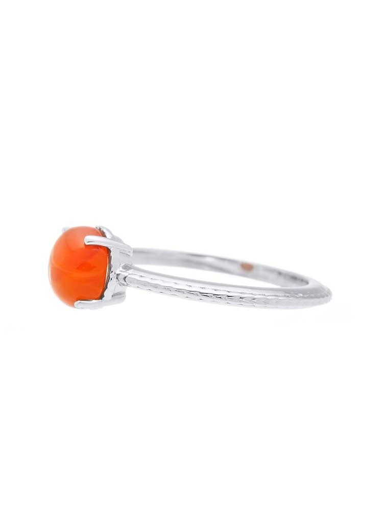 Sarah Michiko, Carnelian Solitaire Ring