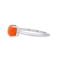 Sarah Michiko, Carnelian Solitaire Ring