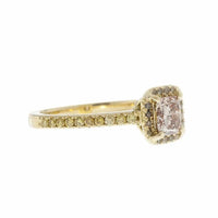 Sarah Michiko, Champagne Diamond Engagement Ring