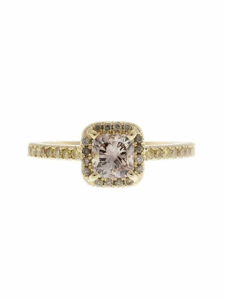 Sarah Michiko, Champagne Diamond Engagement Ring