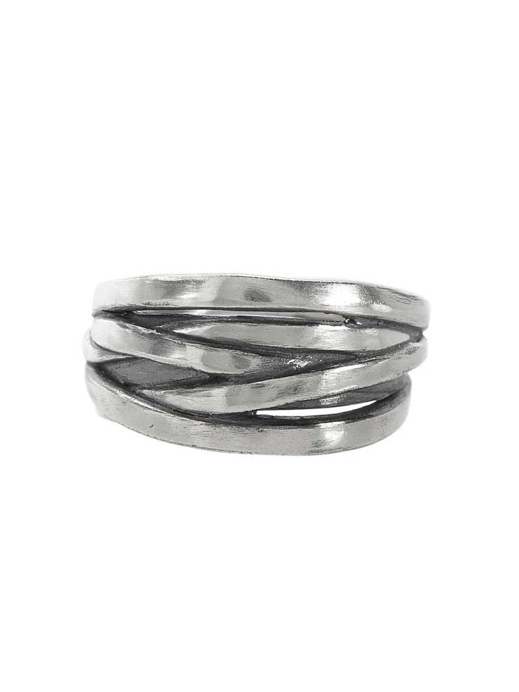 John Varvatos, Tangle Flat Wire Ring