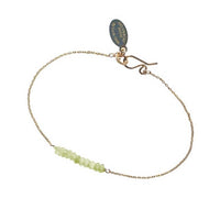 Delanacre, Green Tourmaline Bracelet