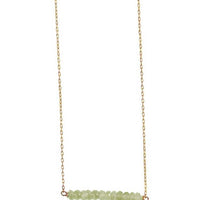 Delanacre, Green Tourmaline Necklace