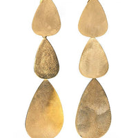 Yaf Sparkle, Triple Raindrop Earrings