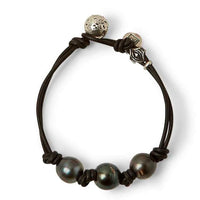 John Varvatos, Triple Tahitian Pearl Bracelet