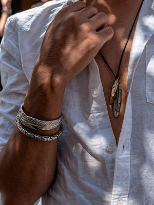 Feather Pendant Necklace John Varvatos Jewelry John Varvatos