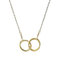 Yaf Sparkle, Together Forever Necklace