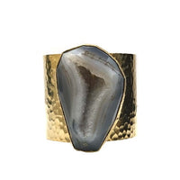 Yaf Sparkle, Grey Geode XXL Cuff