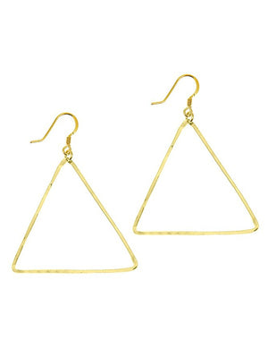 Yaf Sparkle, Triangle Earrings