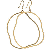 Yaf Sparkle, Irregular Shape Earrings Large