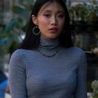 Yaf Sparkle, Wire Hoop Earrings