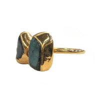 Yaf Sparkle, Double Gem Ring