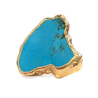Yaf Sparkle, Turquoise Statement Ring