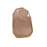 Yaf Sparkle, Rose Quartz Ring