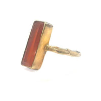 Yaf Sparkle, Rectangular Gemstone Ring