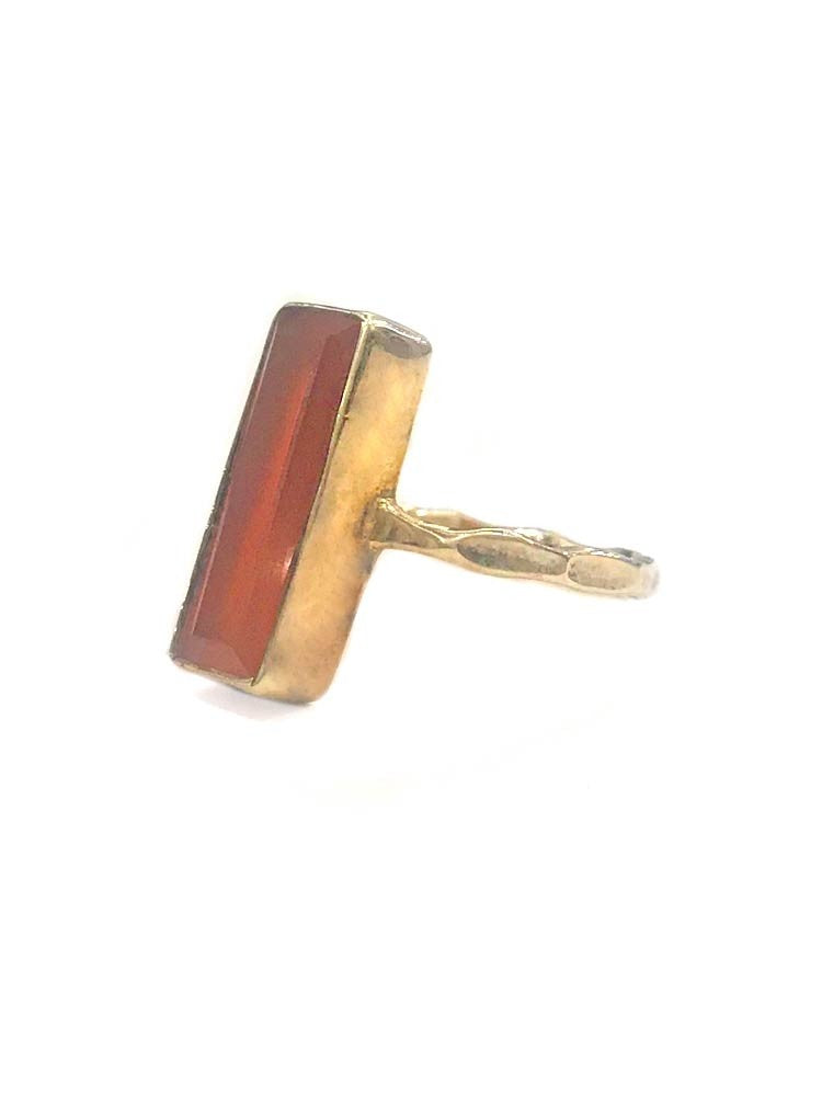 Yaf Sparkle, Rectangular Gemstone Ring