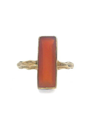 Yaf Sparkle, Rectangular Gemstone Ring