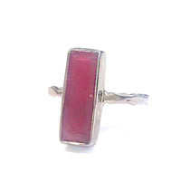 Yaf Sparkle, Rectangular Gemstone Ring