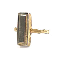 Yaf Sparkle, Rectangular Gemstone Ring