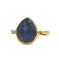 Yaf Sparkle, Pear Gemstone Ring