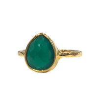 Yaf Sparkle, Pear Gemstone Ring